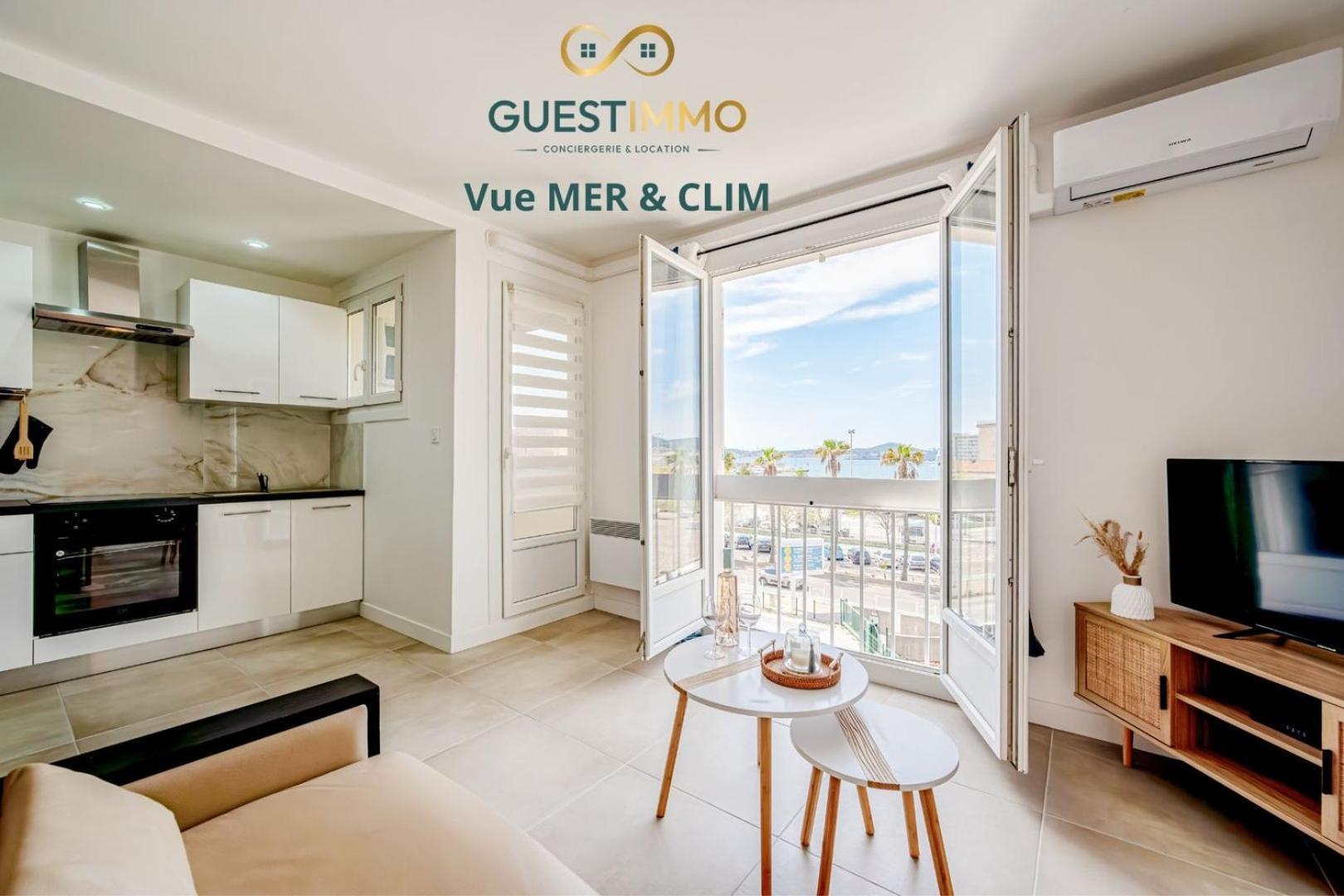 Air-Conditioned Apartment - Sea View Port Tolone Esterno foto