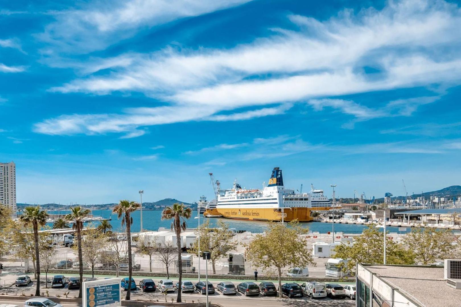 Air-Conditioned Apartment - Sea View Port Tolone Esterno foto